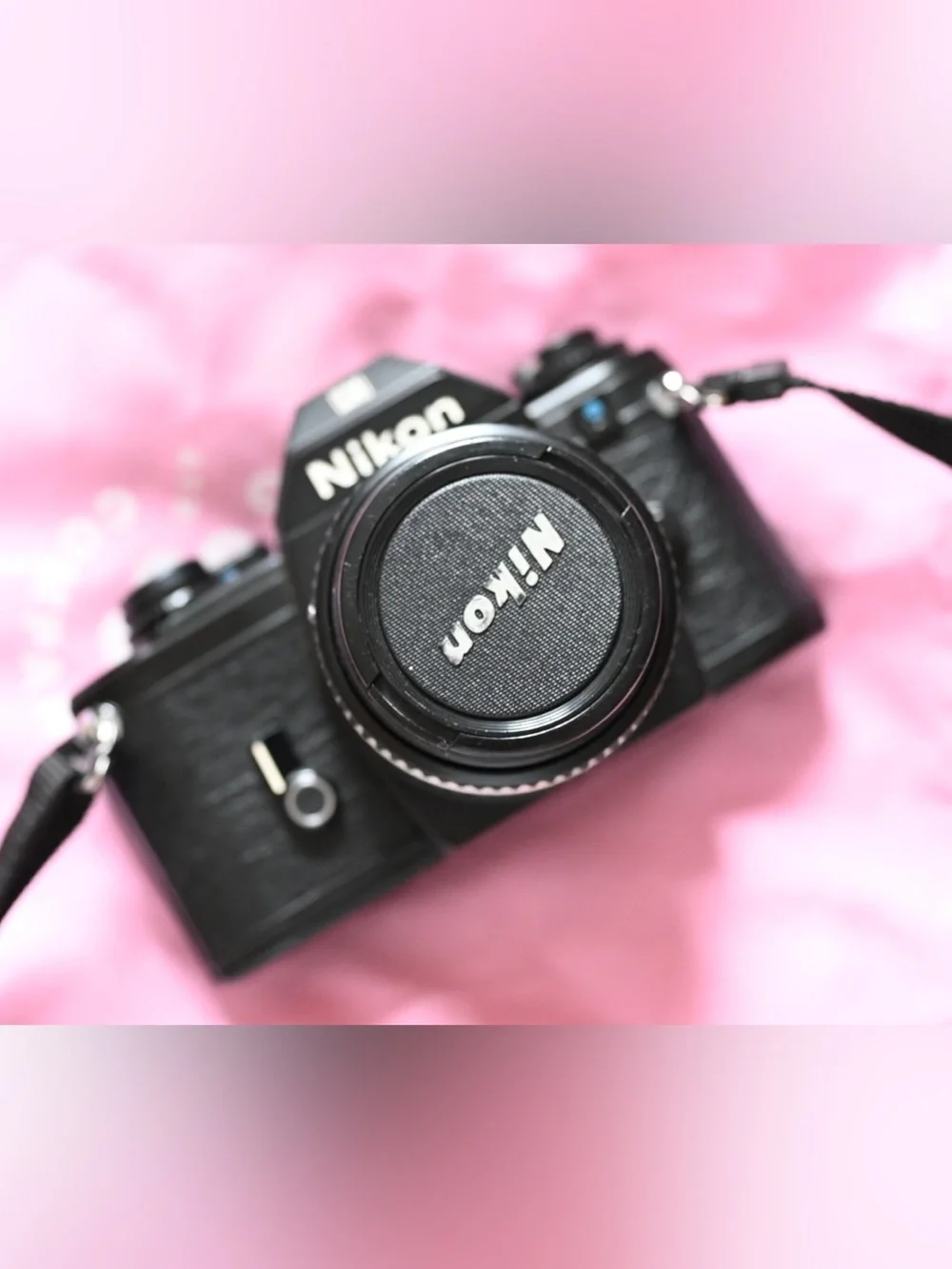 Nikon EM Black SLR 35mm Camera